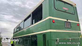 Investigation after boy, 14, fell from bus window