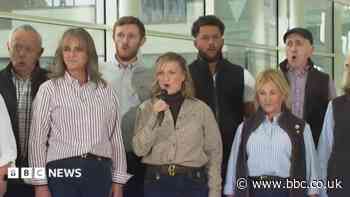 Jeremy Clarkson choir shows farmers they are not alone