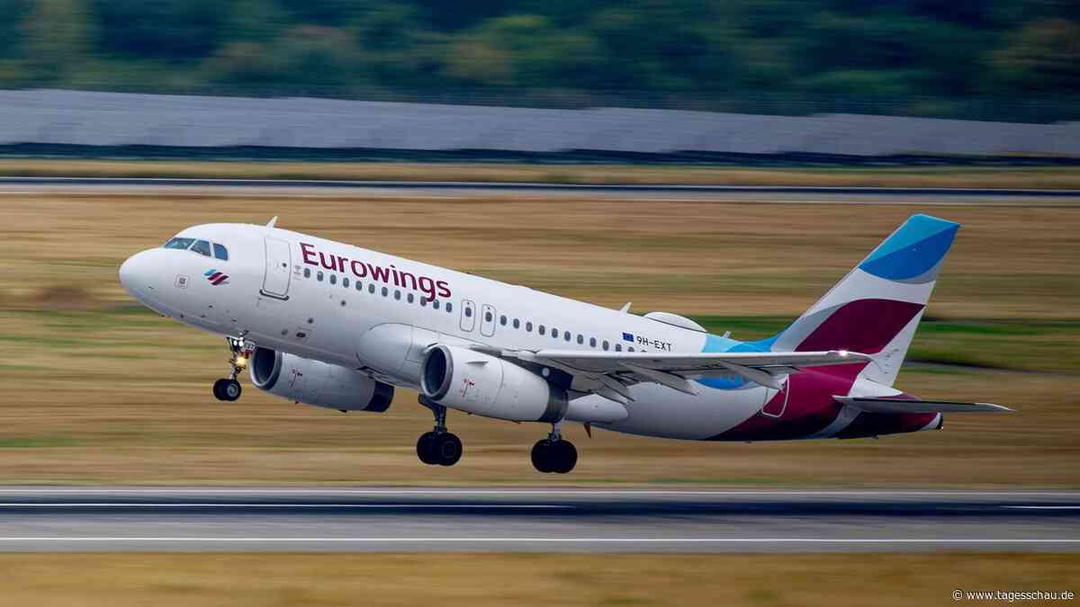 Eurowings streicht Flüge und prüft Kurzarbeit