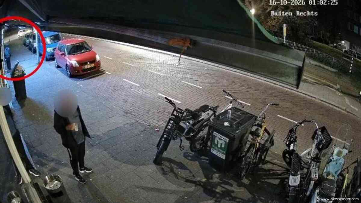 Bewakingsbeeld toont explosie in 'Vlaardingse kappersoorlog'