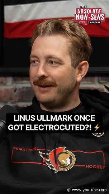 Linus Ullmark Once got Electrocuted?! ⚡️