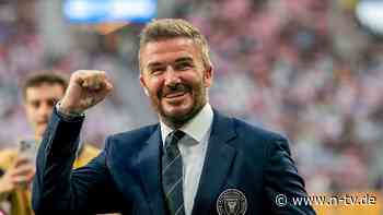 UEFA wartet, Infantino eilt: Kann nur David Beckham die Fußball-Welt retten?