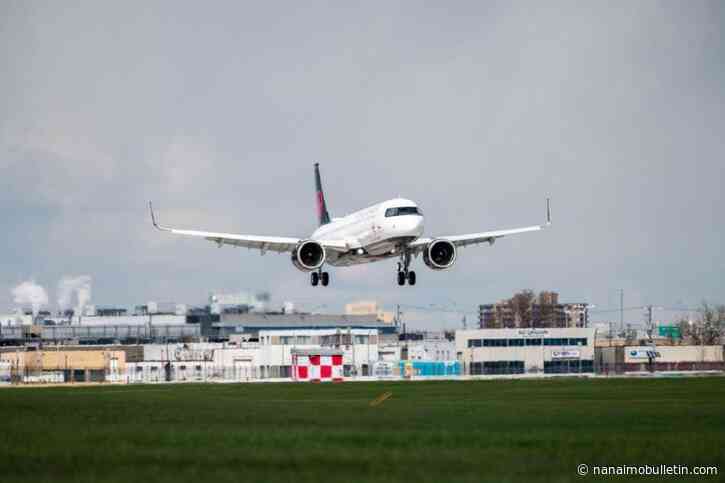 Air Canada filming to put new plane in the spotlight over Vancouver Island