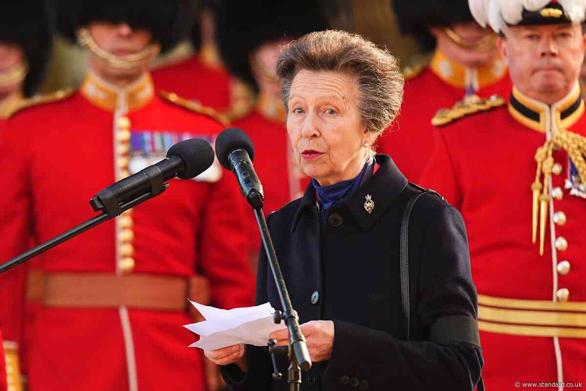 Princess Royal unveils restored Guards Memorial at centenary ceremony