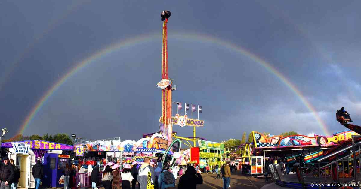 Come rain or shine - Hull Fair spirit can't be drowned out on penultimate night
