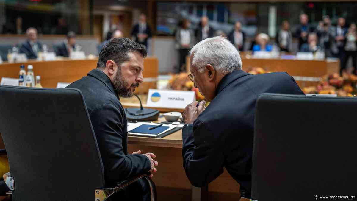 Selenskyj beim EU-Gipfel: Unterstützung für die Ukraine ohne USA?