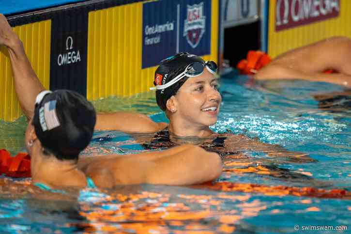 Kate Douglass Sets U.S. Open Record With 22.94 50 Free in UVA Pro-Am Time Trial