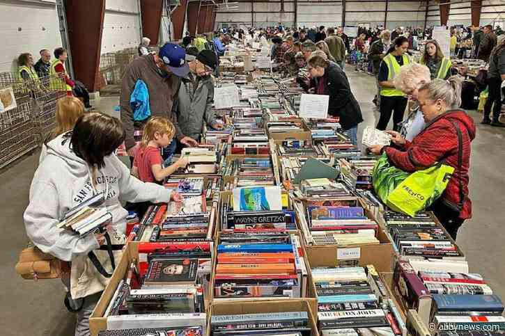 Beloved book sale fundraiser returns to Chilliwack to support Rotary projects