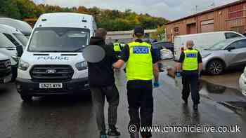 Two machetes and unregulated slimming jabs seized during Tyneside police raids which led to eight arrests