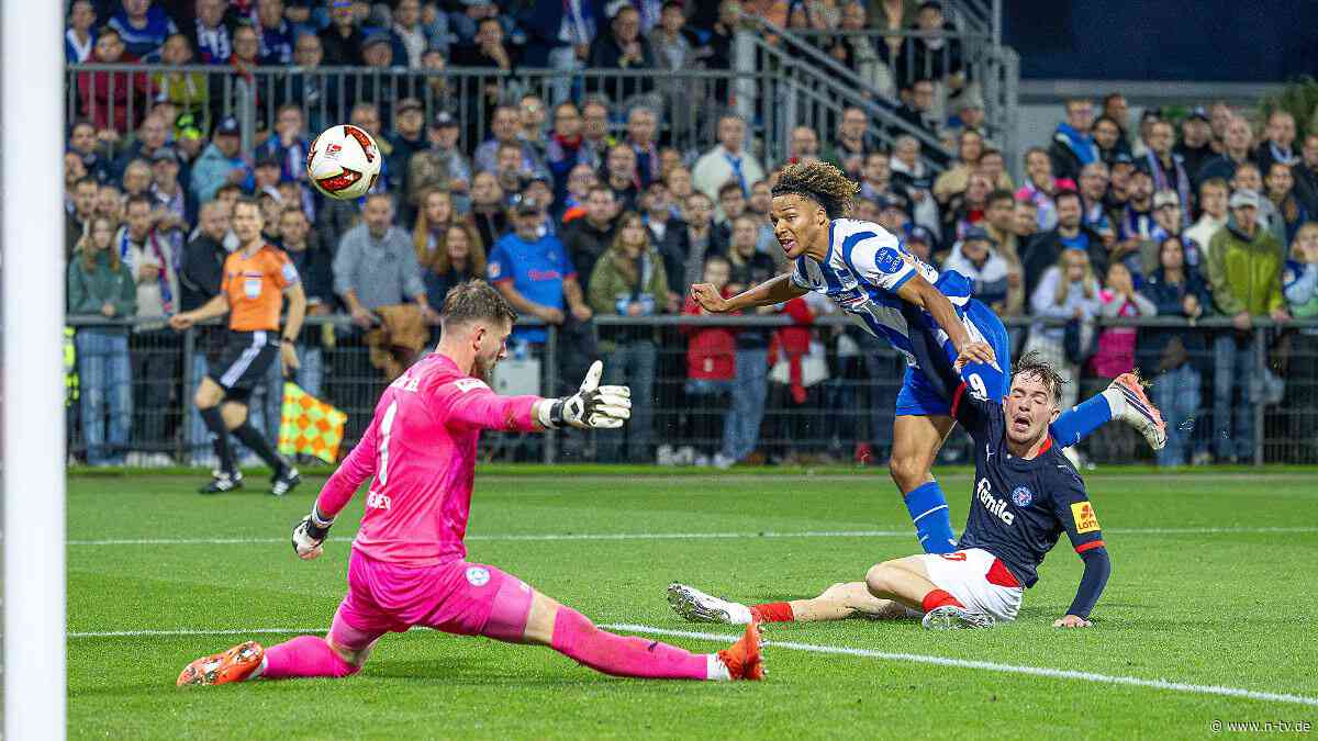 Nürnberg rettet sich spät: Herthas Rekordserie reißt beim Letzten