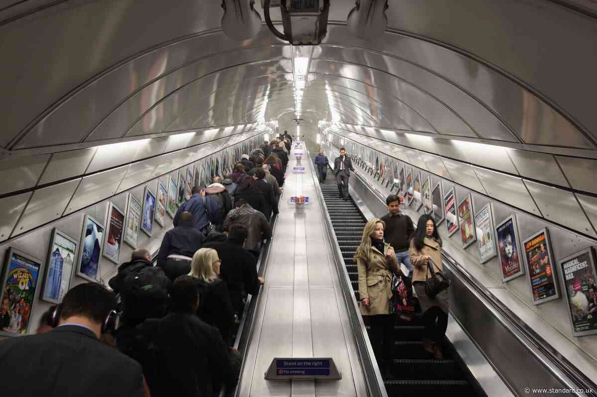 Major London Tube station could be forced to close for a year over crumbling escalators