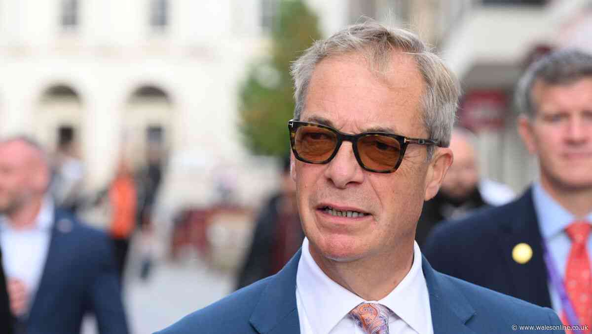 Nigel Farage viewed in 'unfavourable light' by two-thirds of Welsh people YouGov poll finds