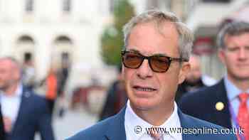 Nigel Farage viewed in 'unfavourable light' by two-thirds of Welsh people YouGov poll finds