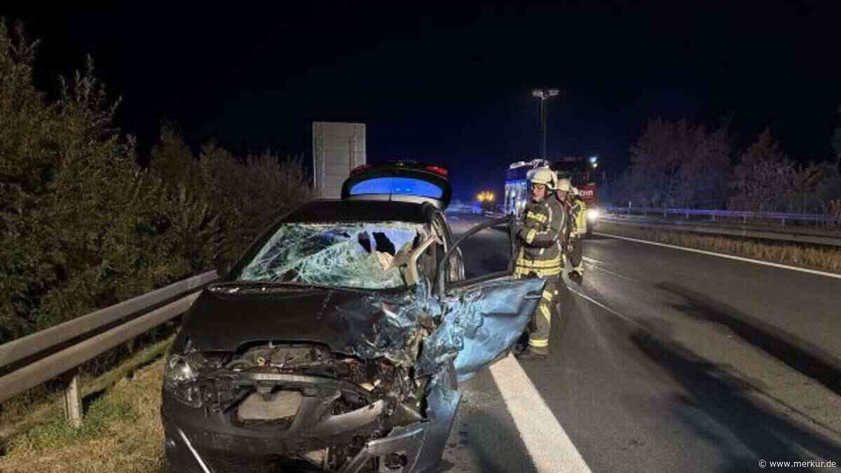 Geisterfahrer verursacht Unfall auf der A70 bei Bamberg – mehrere Verletzte