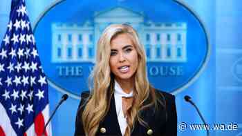 Nach nur wenigen Tagen: Trump-Sprecherin Zacharia nach Desaster-Pressekonferenz gefeuert