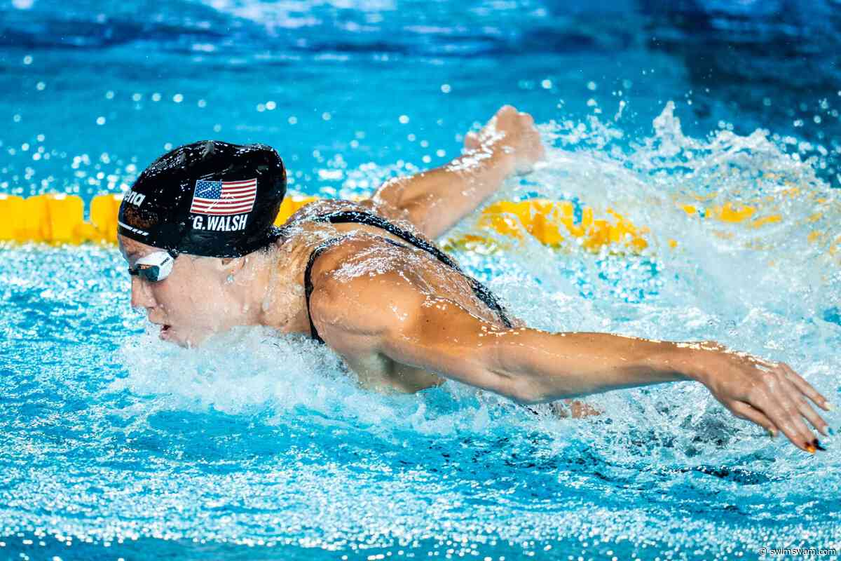 Gretchen Walsh Clocks 53.04 In 100 SCM Fly, Sets U.S. Open Record & Third-Fastest Time In History