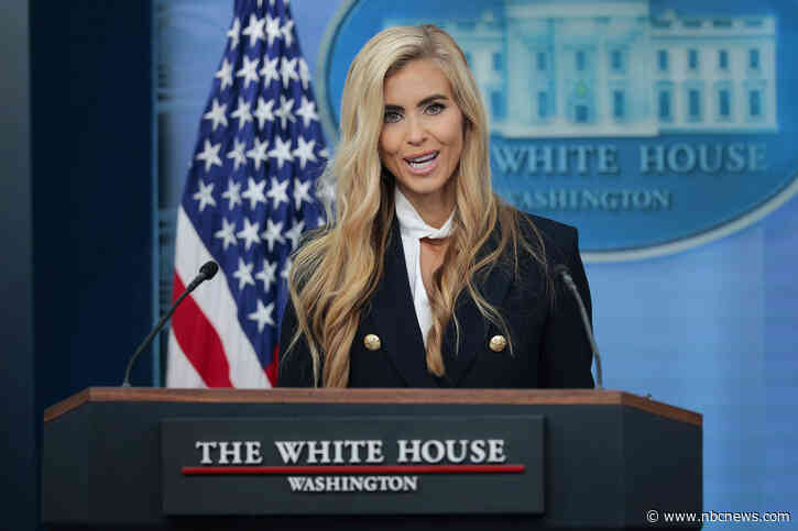 Katie Zacharia is out as White House press secretary after just 5 days on the job