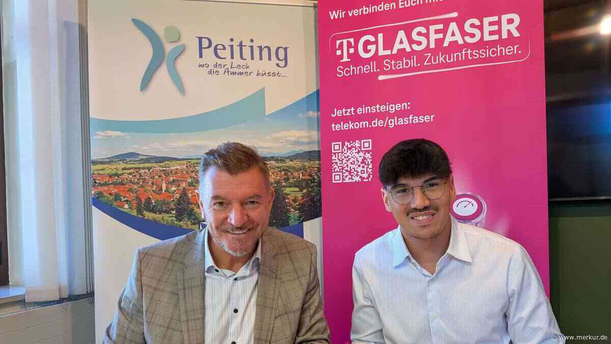 Peiting schließt Glasfaser-Lücken: 100 Adressen bis 2030 angeschlossen