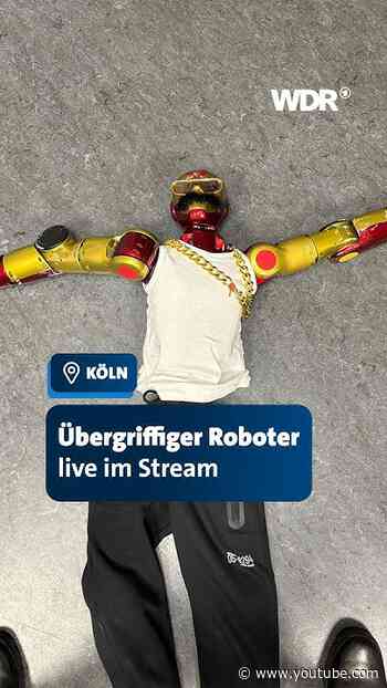 Übergriff durch Roboter | #WDR #shorts #news #köln