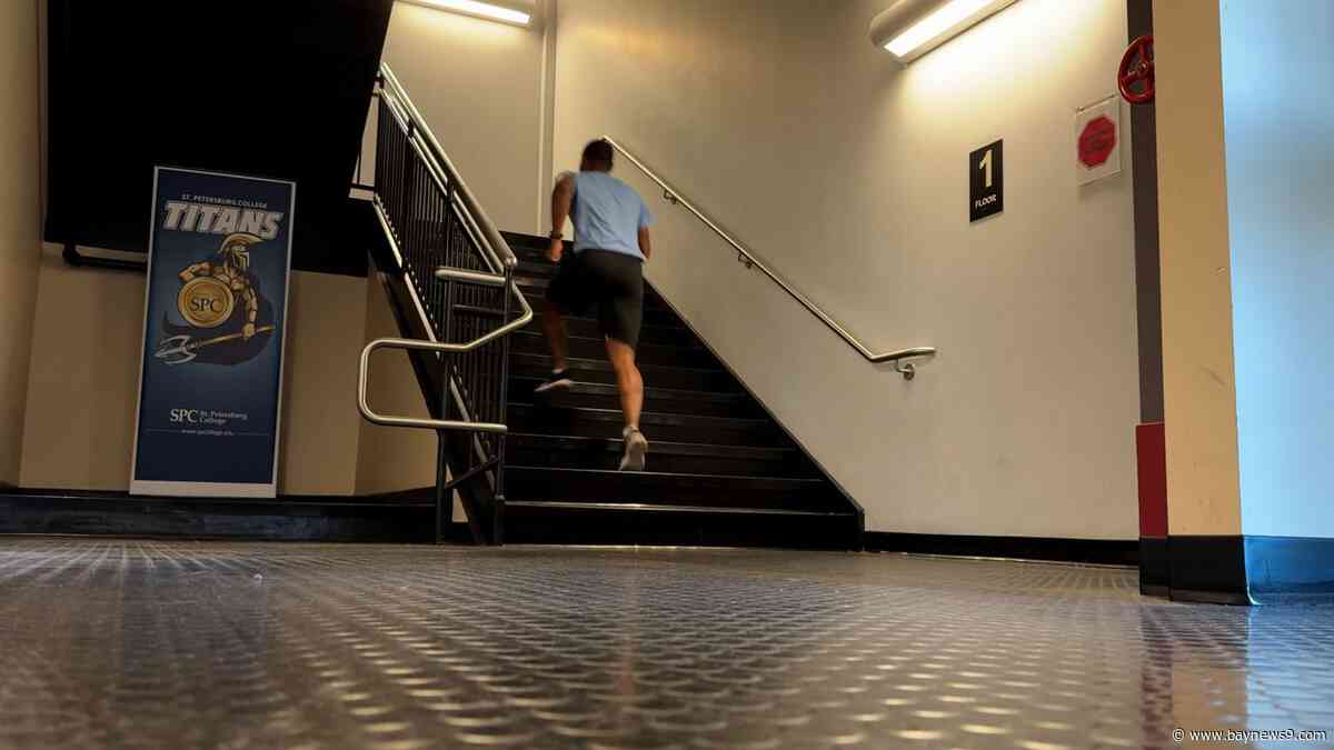 Former college track star shines in competitive stair climbing with 3 world records