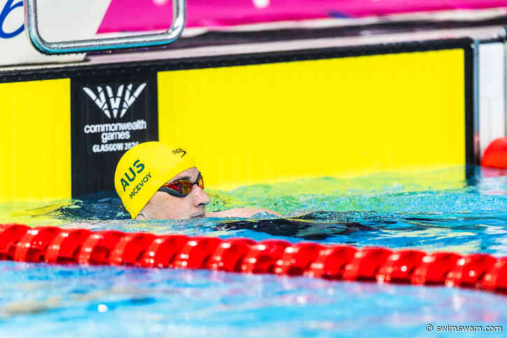 Cam McEvoy Will Swim The 200 Free At The World Cup Tomorrow
