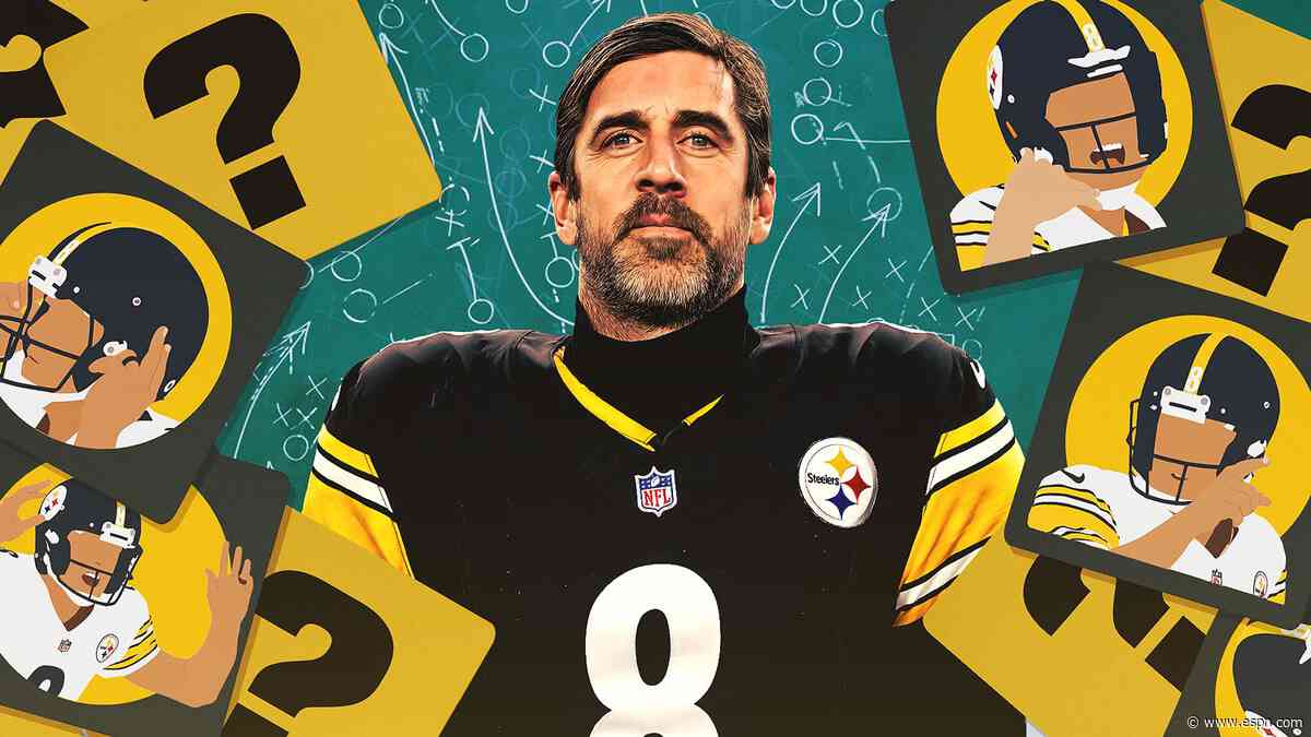 Pop quizzes from Aaron Rodgers?! How Steelers QB preps pass catchers for games