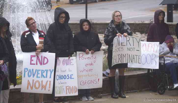 Rally calls for action to support those living in poverty