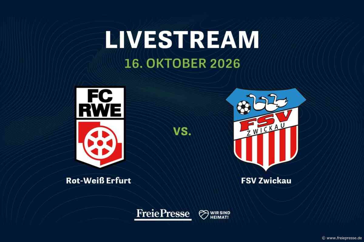 Rot-Weiß Erfurt gegen FSV Zwickau: Das ganze Spiel zum Nachschauen