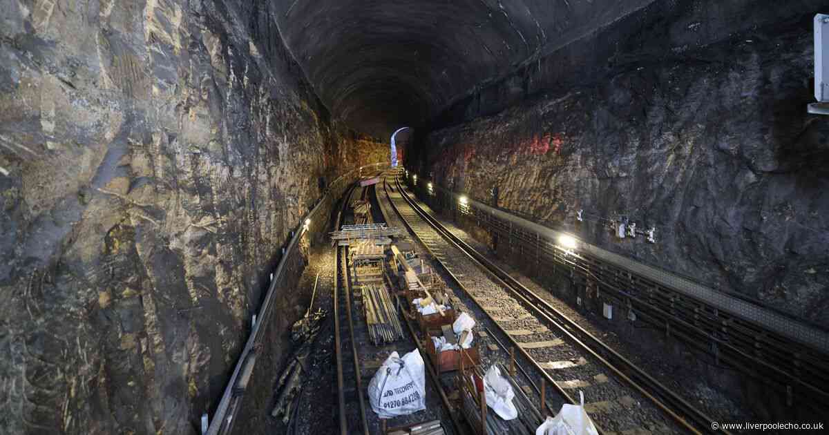 Rare look inside Merseyrail tunnels amid ongoing engineering works