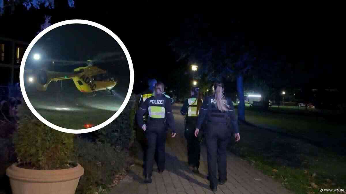 Rettungshubschrauber, Polizei, Feuerwehr: Großeinsatz am Altenheim wirft viele Fragen auf