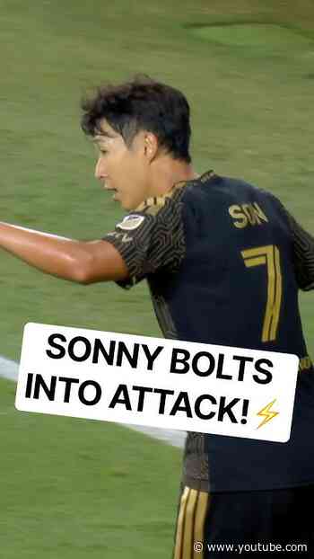 Son Heung-Min RIGHT ON TIME⏰ for LAFC!