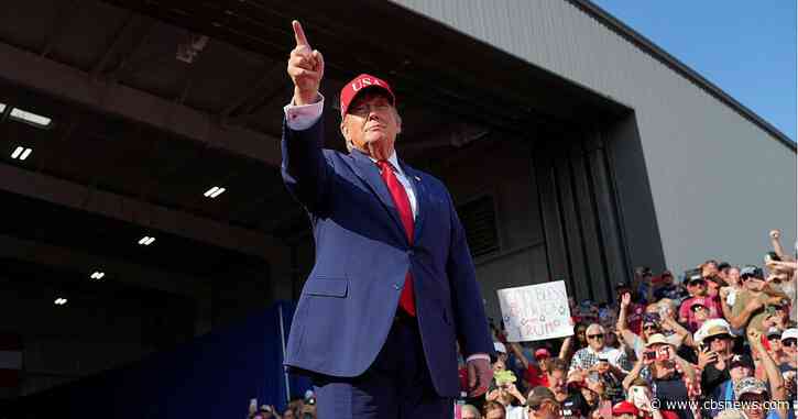 Trump repeats 2020 election fraud claims, takes aim at Ossoff at Georgia rally ahead of midterms