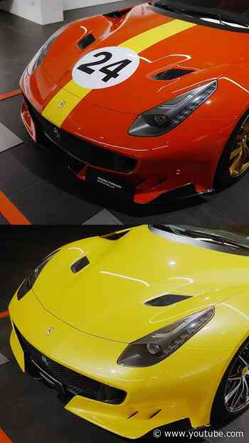 You can only pick one. Which #FerrariF12tdf are you taking: A 💛 or B ❤️?