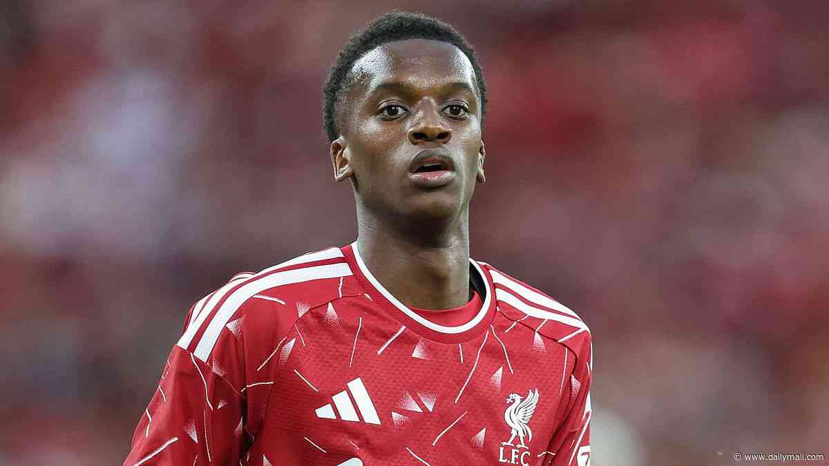 Nerves of steel: Trey Nyoni names Thiago as his inspiration as 19-year-old eyes first Premier League start for Liverpool at Brentford