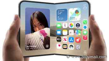 Want the iPhone Duo? You'll have to wait until JANUARY! Pre-orders sell out in record time as Apple fans flock to buy the £2,000 foldable