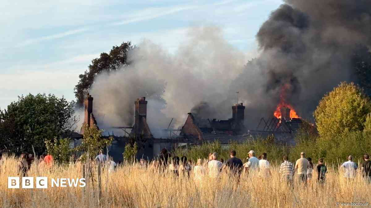 The whole street was on fire: Inside the West Midlands wildfires