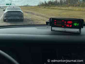 Driver clocked at 199 km/h on Anthony Henday during recent Edmonton traffic enforcement blitz