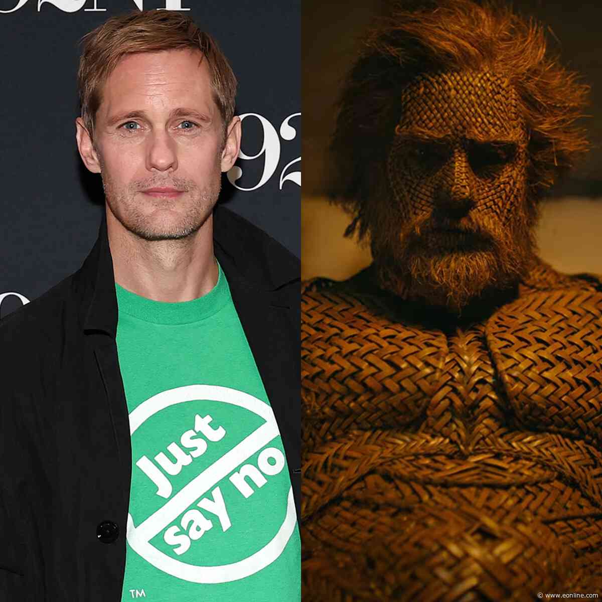 Alexander Skarsgård Flaunts "Extraordinary" Fake Wicker Nipples