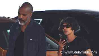 Halle Berry breaks cover with fiancé Van Hunt as he details actress's explosive fight with her son, 13, that he witnessed