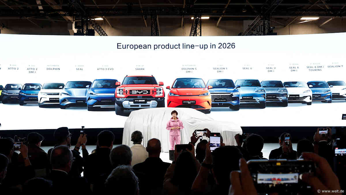 Chinas E-Autos gewinnen schnell Marktanteile in Deutschland