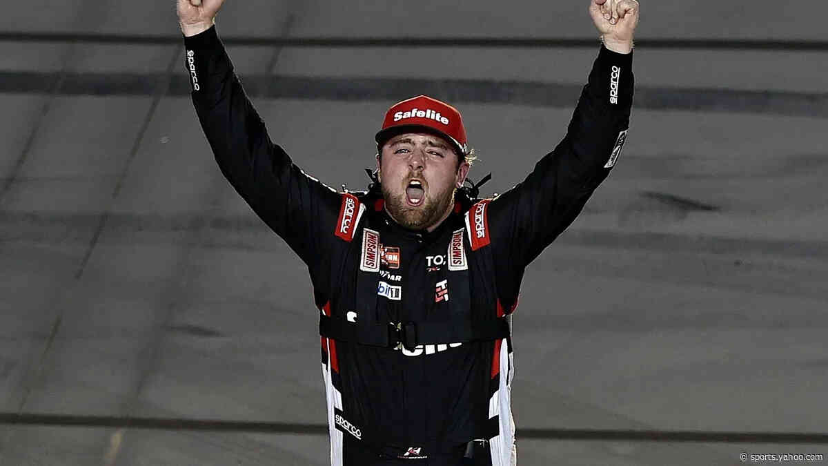 Kaden Honeycutt wins incident-free Phoenix NASCAR Truck race, extends points lead