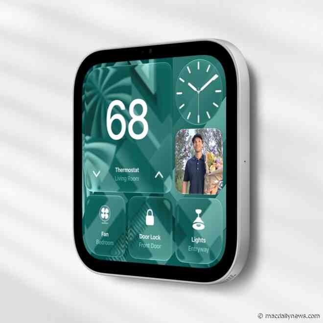 Think of Apple’s HomeView as a large Apple Watch for your tabletop or wall