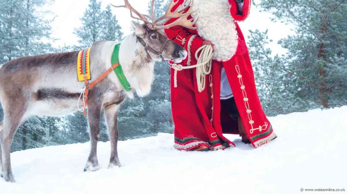 Lapland Santa trips on sale for 2026 including flights from Cardiff and Bristol