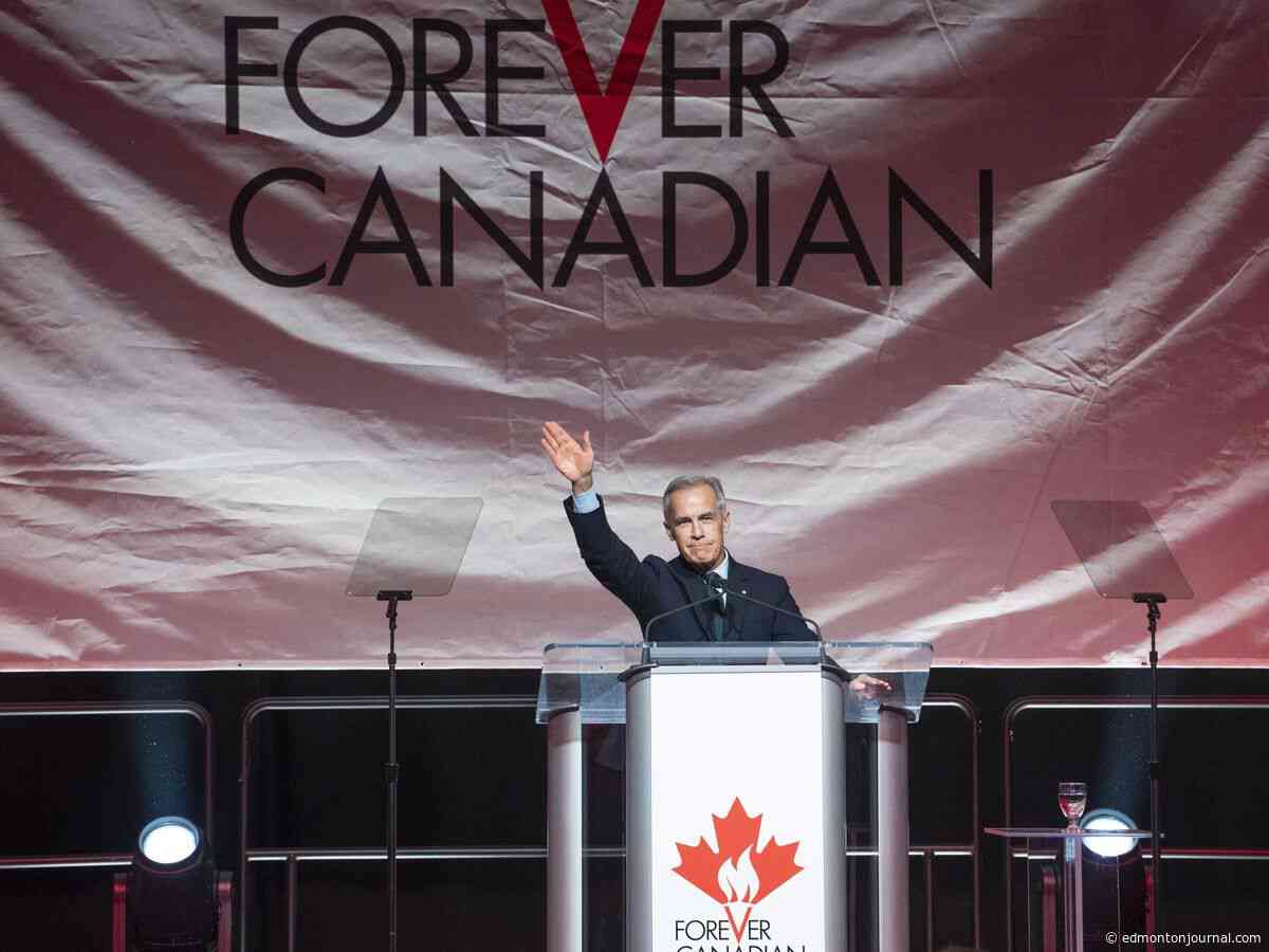 'We are the best': Carney rallies Edmonton crowd ahead of Alberta referendum