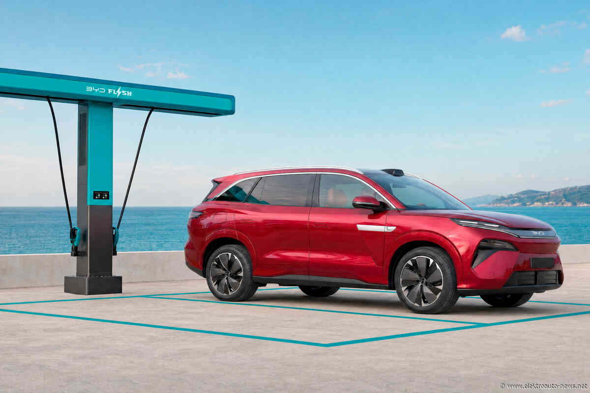 BYD Atto 8: Komfortables Extrem-Lader-E-Auto für Europa