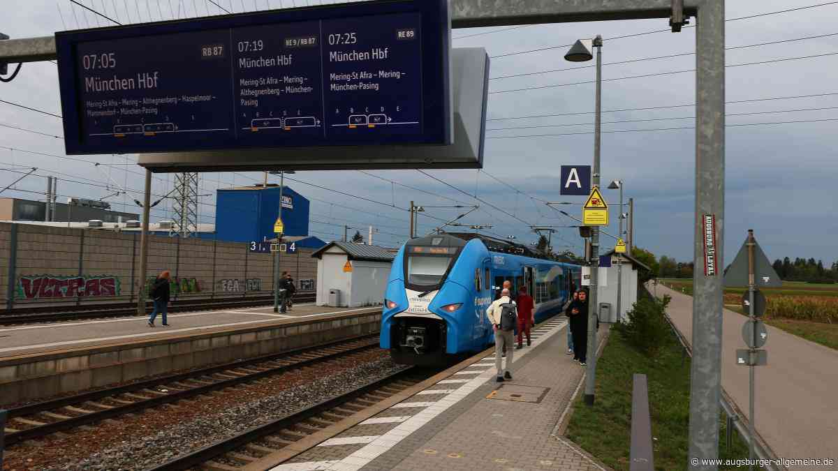 Mega-Baustelle der Bahn trifft Pendler: Wochenlang halten keine Regionalzüge in Kissing und Mering