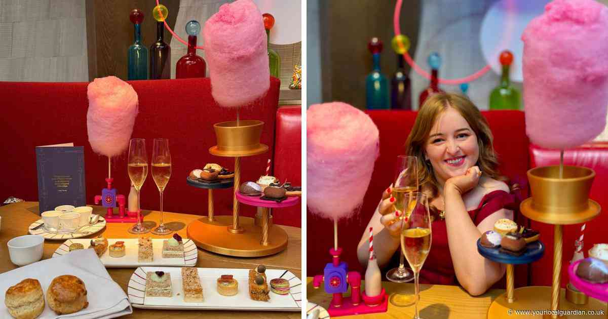 The London afternoon tea inspired by Charlie and the Chocolate Factory