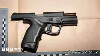 Samurai sword, £70k and gun seized in drug raids