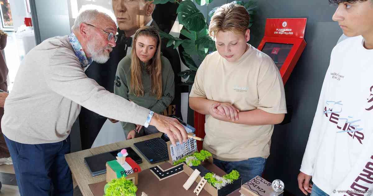 Leerlingen KSE ontwerpen Markt van de toekomst
