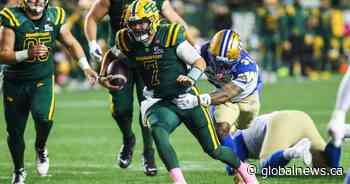 Elks clinch home field for CFL West playoffs